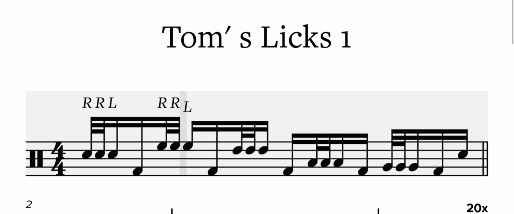 Tom's Licks